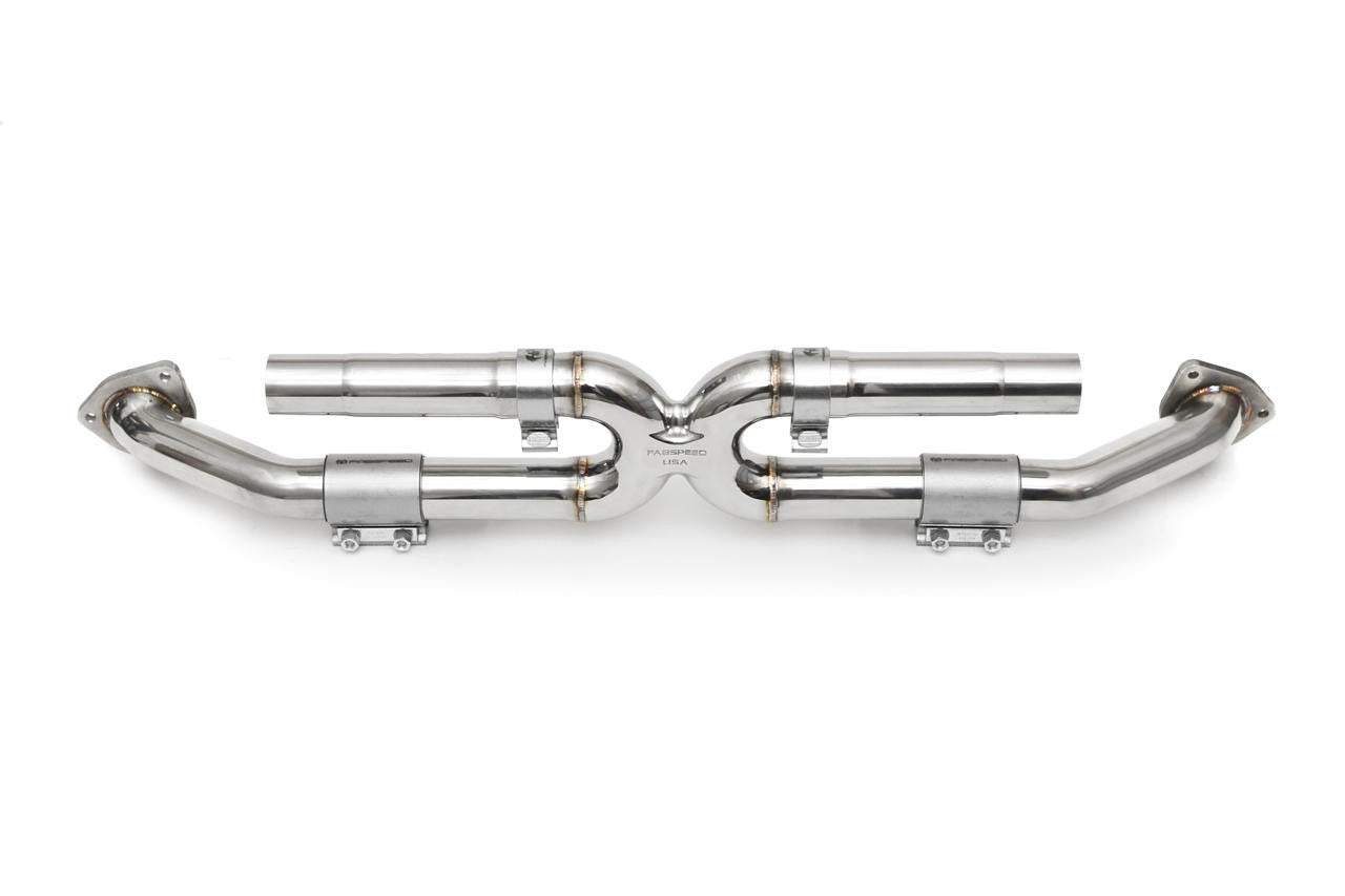Fabspeed Center Muffler Bypass X-Pipe Porsche 991.1 Carrera (2012-2016)