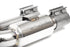 Fabspeed Center Muffler Bypass Porsche 991.2 Carrera w/o PSE (2017-2019)