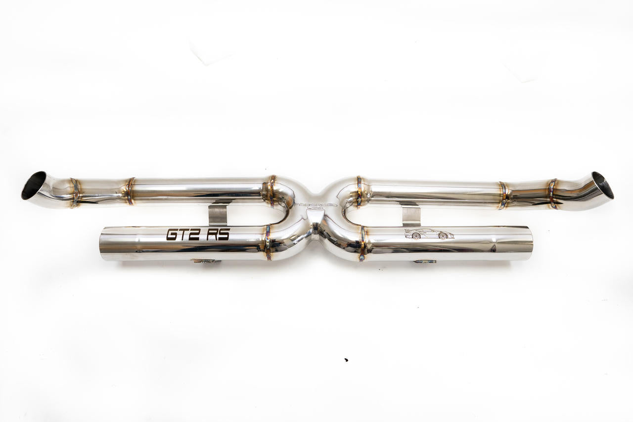 Fabspeed Center Muffler Bypass Porsche 991.2 GT2 RS (2018-2020)