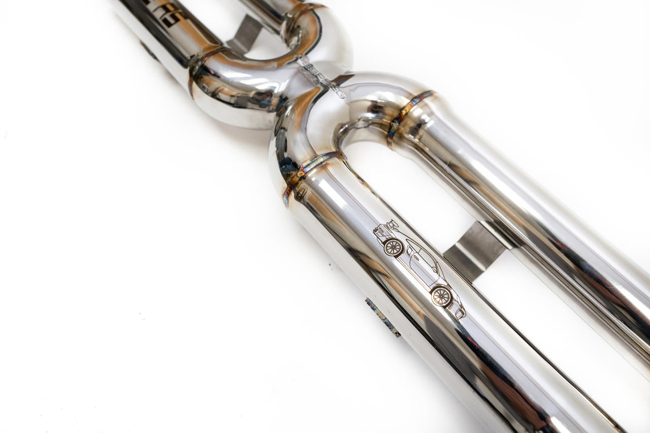 Fabspeed Center Muffler Bypass Porsche 991.2 GT2 RS (2018-2020)