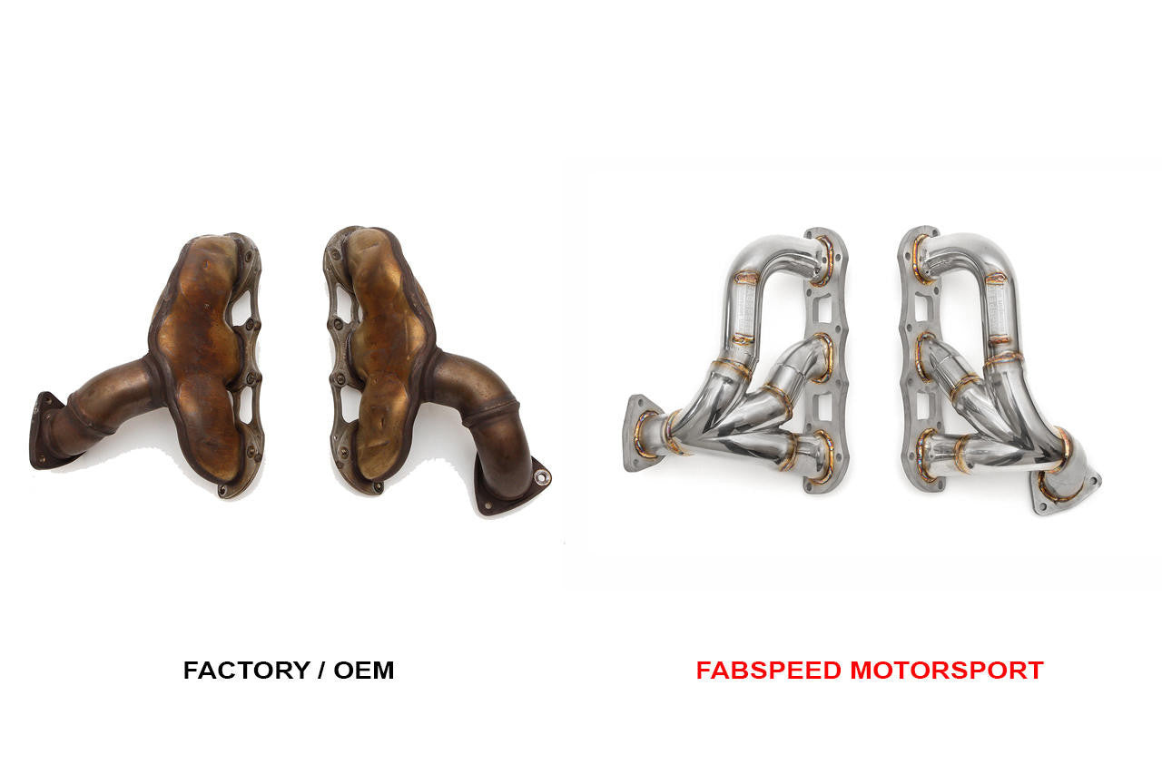 Fabspeed Sport Headers Porsche 991 Turbo / Turbo S (2013-2019)