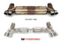 Fabspeed Valved Supersport X-Pipe Exhaust Porsche 991 Turbo / Turbo S (2013-2019)