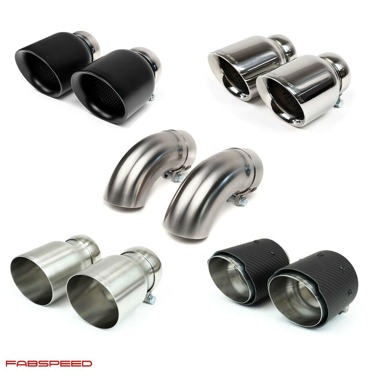 Fabspeed Deluxe Dual Style Tips Porsche 992 GT3 / GT3 RS (2022+)