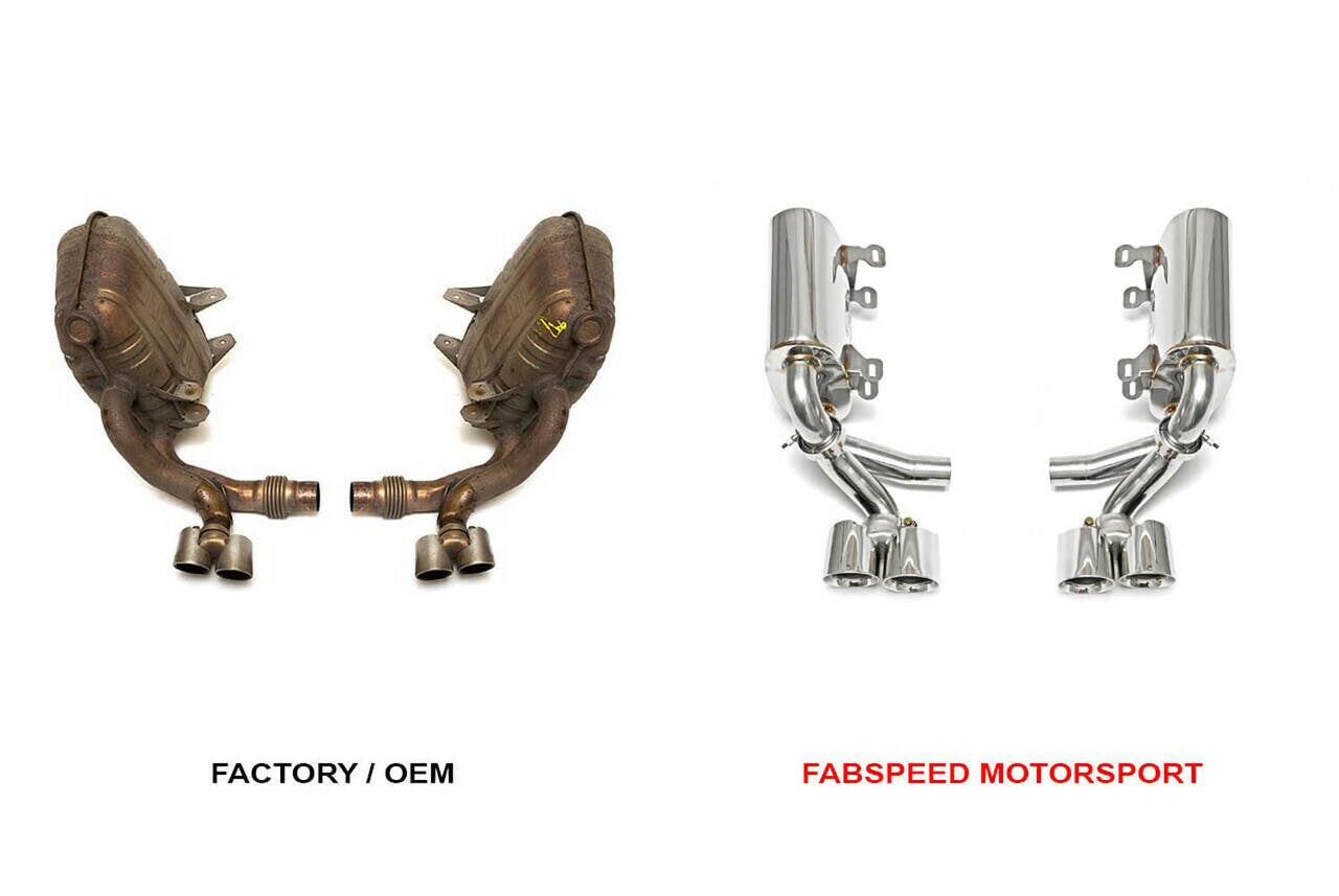 Fabspeed Maxflo Exhaust Porsche 997.1 Carrera (2005-2008)