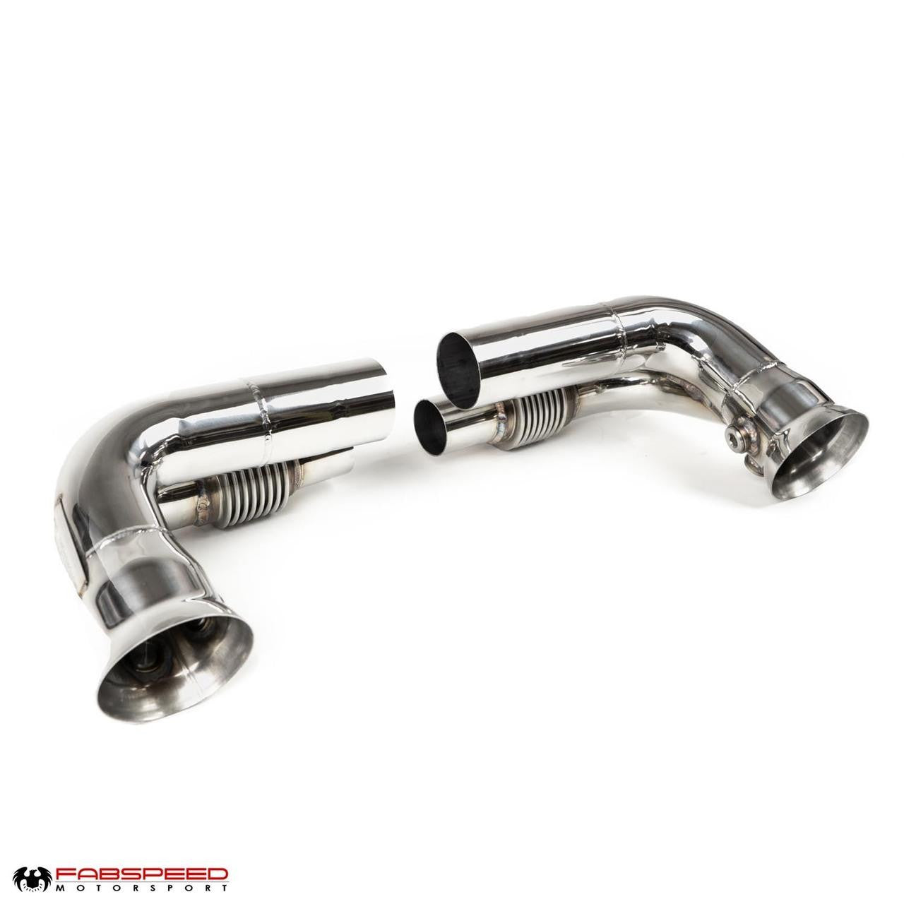 Fabspeed Side Muffler Bypass Porsche 997 GT3 (2006-2012)