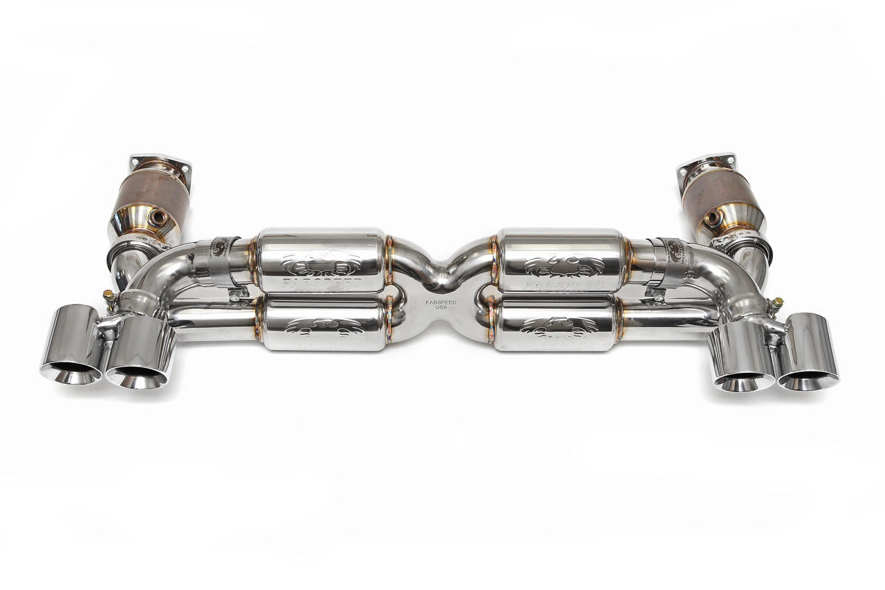 Fabspeed Supersport X-Pipe Porsche 997.1 Turbo