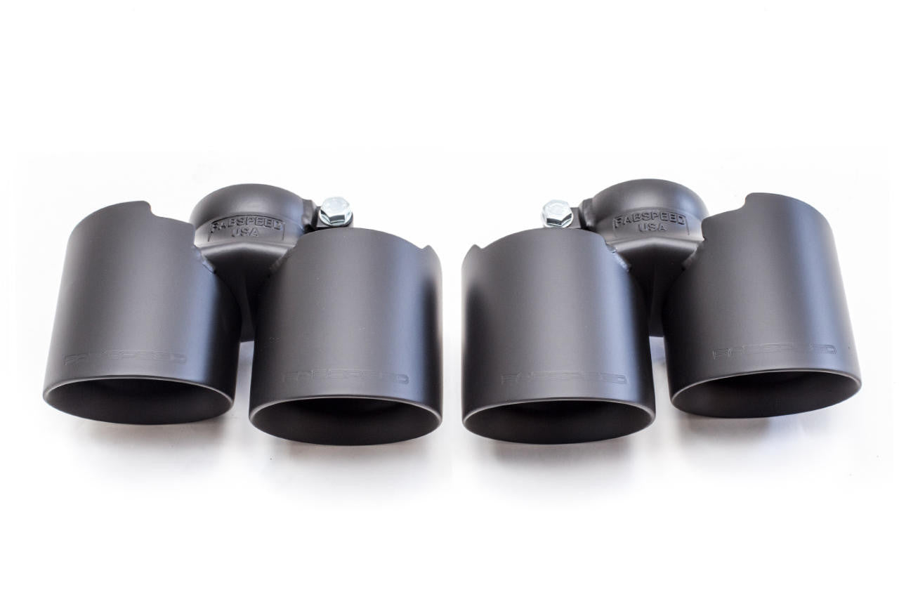 Fabspeed Deluxe Quad-Style Tips Porsche 997.2 Carrera (2009-2012)