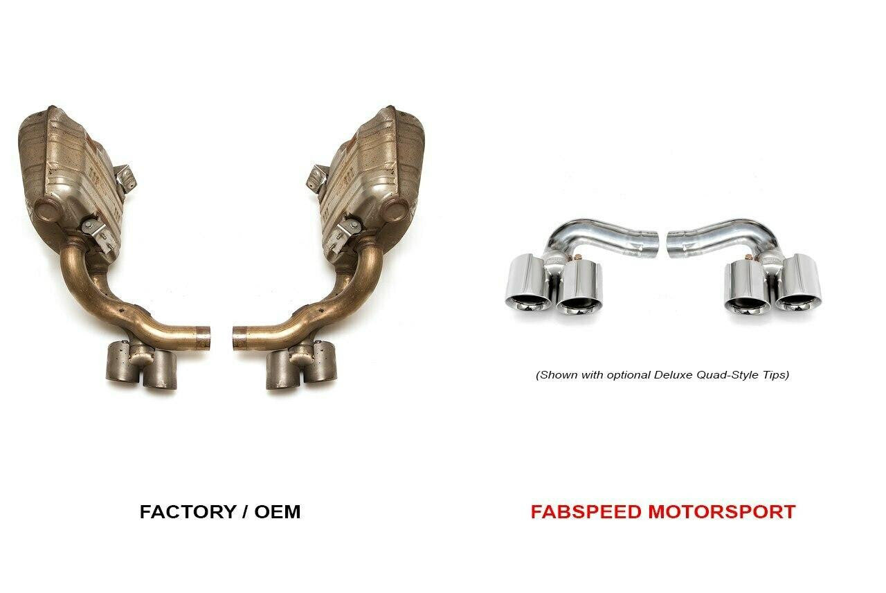 Fabspeed Side Muffler Bypass Porsche 997.2 Carrera (2009-2012)