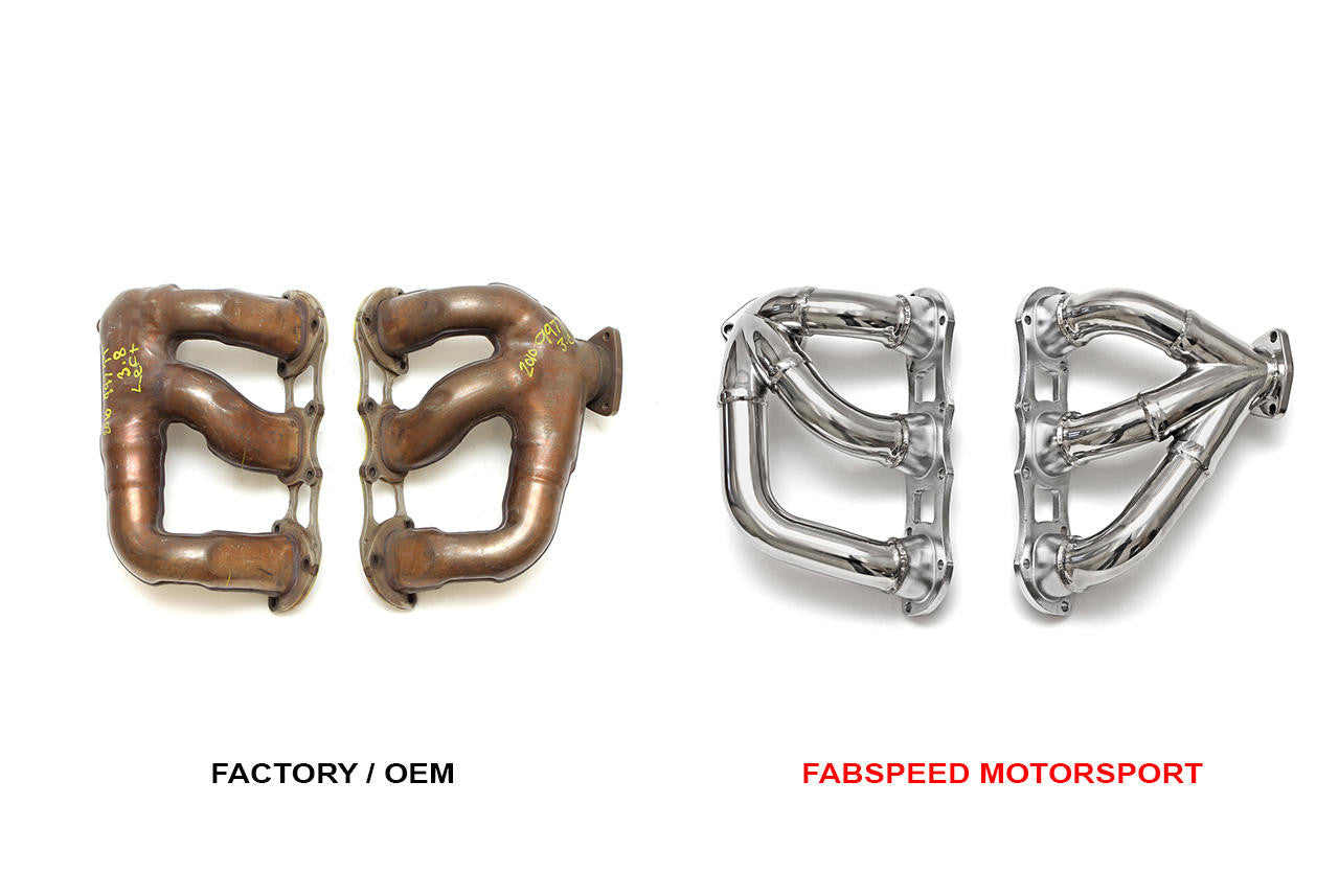 Fabspeed Sport Headers Porsche 997.2 Turbo / Turbo S (2010-2012)