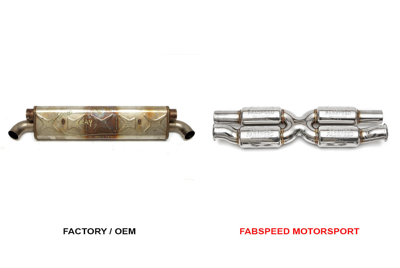 Fabspeed Supersport X-Pipe Porsche 997.2 Turbo / Turbo S