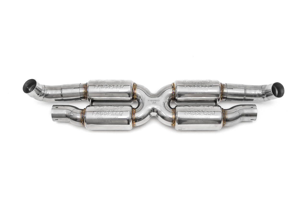Fabspeed Supersport X-Pipe Porsche 997.2 Turbo / Turbo S