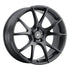 Forgestar 19x9 Satin Black CF5V C8 Corvette (2020+)