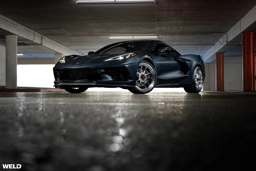 Weld 18x5 Belmont Drag Front Wheel C8 Corvette (2020+)