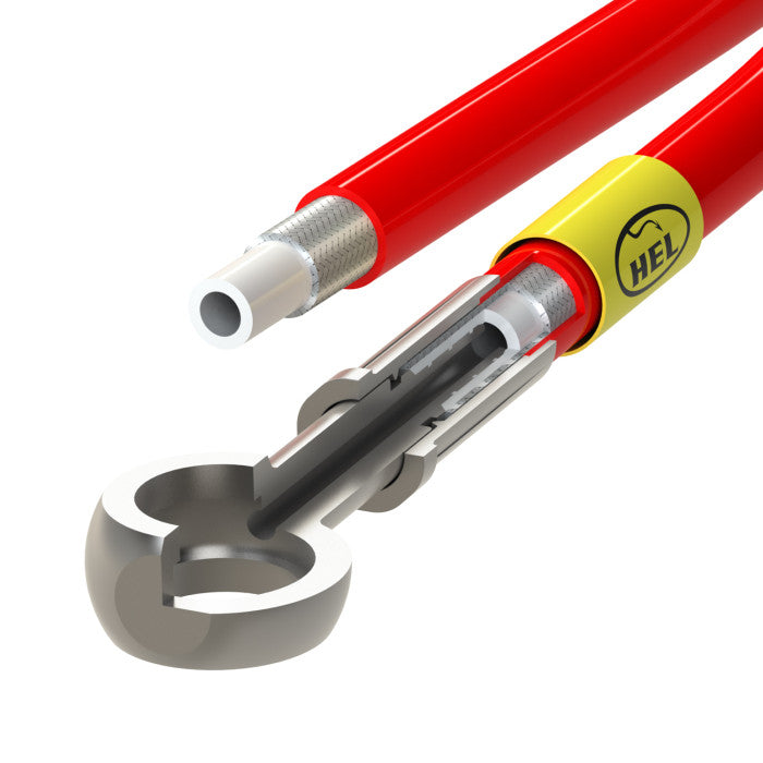 HEL Stainless Steel Braided Brake Lines C6 Corvette Grand Sport / Z06 / ZR1