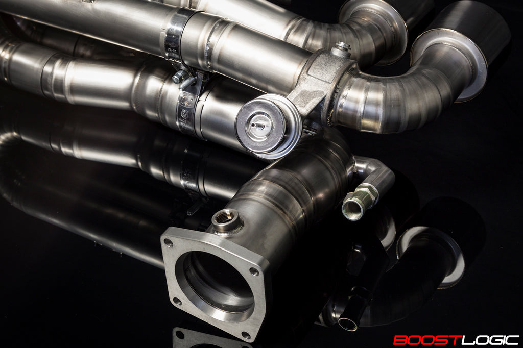 Boost Logic Porsche 991 Turbo Formula Series Titanium Exhaust