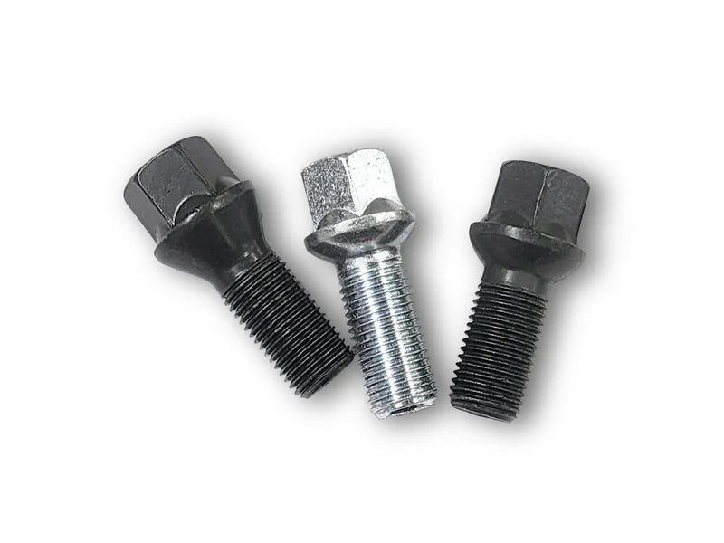 Neuspeed Steel Wheel Lug Bolts M14x1.50 • Audi/VW - Ball Seat Zinc Silver 30mm (+3mm)