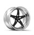 Weld 18x10 S71 Black Front Wheel C6 / C7 Corvette Grand Sport / Z06 (2006-2013)