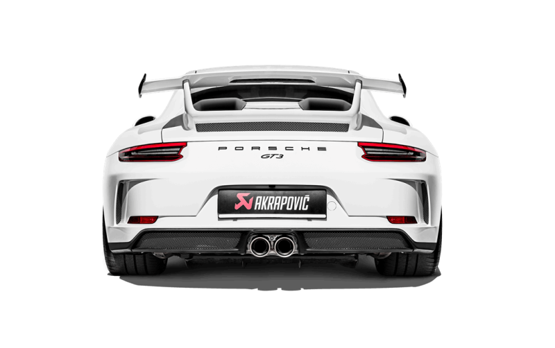 Akrapovic Porsche 911 GT3 (991.2) Slip-On Race Line (Titanium) w/Header/Link Pipes/Tail Pipes