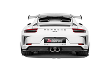 Load image into Gallery viewer, Akrapovic Porsche 911 GT3 (991.2) Slip-On Race Line (Titanium) w/Header/Link Pipes/Tail Pipes