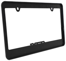 Load image into Gallery viewer, AEM License Plate Frame - Black w/ White Lettering