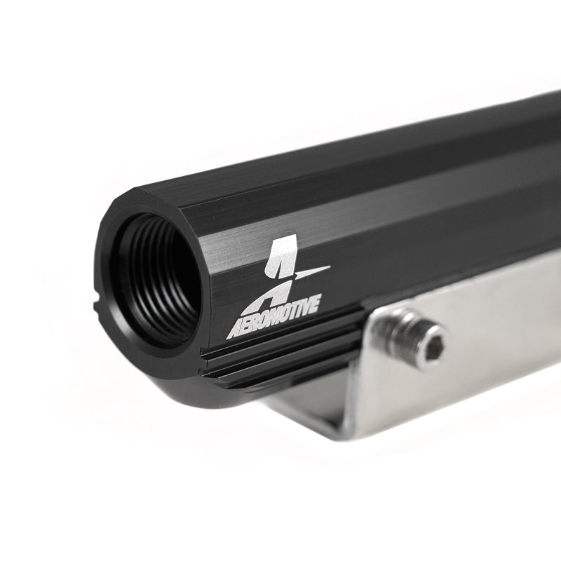 Aeromotive 02-14 WRX / 07-20 STI Top Feed Fuel Rails - Black